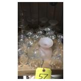 GLASS CUPS & SHOT GLASSES