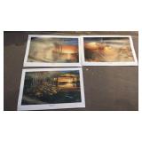 (4) JIM HANSEL PRINTS & JOHN GREEN PRINT