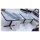 (3) LOUNGE STYLE TABLES