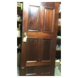 AFRICAN MAHOGANY WOOD DOORS MEASURES 36" X 80"