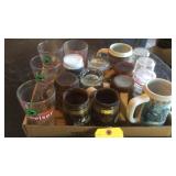 BEER GLASSES & COFFEE CUPS