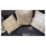 THROW PILLOWS & BLANKET