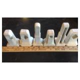 PORCELAIN TP HOLDERS, HARDWARE & ASH TRAYS