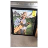 Cowboy golf print and Bud Light buckets