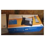 CORDLESS PHONES, DRESSER W/  ASSOTED HARDWARE