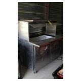 TRUE MODEL 0A-48-18M REFRIGERATED FOOD PREP TABLE