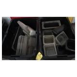 Cold bar, food containers