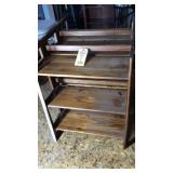 (3) WOOD SHELVES