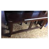 HALL TABLE & (2) CHAIRS