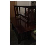 COMPUTER DESK MEASURES 67"W X 30"D X 58"T