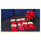 STOCKINGS & CHRISTMAS ORNAMENTS