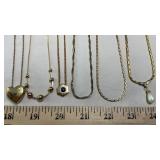 (6) LADIES NECKLACES