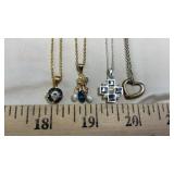 (4) LADIES NECKLACES (AVON & OTHERS)