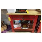 METAL WORKBENCH W/DRAWERS