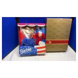 (3) BARBIES. BARBIE FOR PRESIDENT, KID CONNECTION