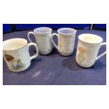 PRECIOUS MOMENTS CUPS, BOWL, TEA POT & MISC. CUPS