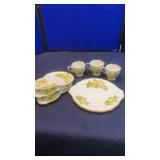 ASSORTED TEA CUPS, SAUCERS, & COFFEE CUPS