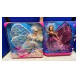 (3) BARBIE ANGEL PRINCESS, BARBIE MARIPOSA & DANCE