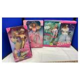 (4) BARBIES SEARS LIMITED EDITION,
