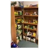 (2) WOOD BOOK SHELVES