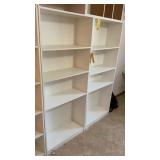 (2) MATCHING SHELVING UNITS