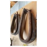 (2) LEATHER HORSE COLLARS