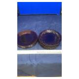 CAPE COD COLLECTION RUBY RED GLASSES & PLATES