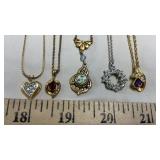 (5) AVON & OTHER BRAND LADIES NECKLACES