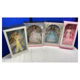 (4) BARBIE COLLECTOR PINK LABEL & SILVER LABEL
