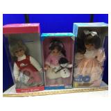 WINTER LOVE, ANGEL & LIBBI DOLLS W/ ORIGINAL DOLLS