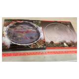 HOME FOR THE HOLIDAYS PLATE, GIBSON X-MAS PLATES,