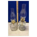 LAMP LIGHT CO. & OTHER CLEAR GLASS LAMP