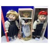 (2) HELLO DOLLY COLLECTIBLE DOLLS & KNOWLES