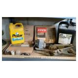 ANTI-FREEZE, MOTOR OIL & MISC. TRACTOR PARTS
