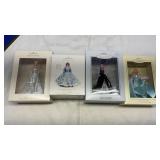ASSORTED HALLMARK KEEP SAKE  BARBIE ORNAMENTS &