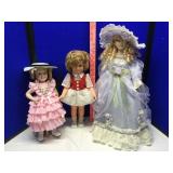 COLLECTIBLE PORCELAIN DOLLS