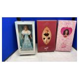 (2) HALLMARK BARBIES & BARBIE SILVER LABEL