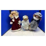 ASSORTED PORCELAIN DOLLS