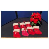 STOCKINGS & CHRISTMAS ORNAMENTS