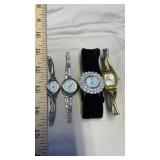 (4) LADIES WATCHES