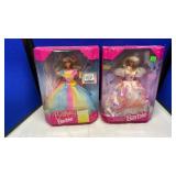 (5) BIRTHDAY BARBIES ALL HAVE ORIGINAL BOXES
