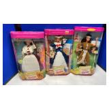 (6) AMERICAN STORIES COLLECTION BARBIES