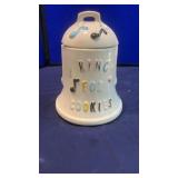 (2) COOKIE JARS & BOWL