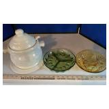 GRAVY BOWL W/LADLE, DRINK/COFFEE CUPS (ATG)