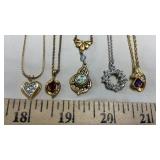 (5) AVON & OTHER BRAND LADIES NECKLACES