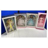 (4) BARBIE COLLECTOR PINK LABEL & SILVER LABEL