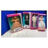 (4) WEDDING DAY KEN, WEDDING DAY BARBIE, CRYSTAL