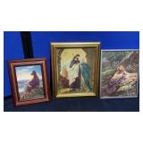 (4) RELIGIOUS WALL HANGINGS