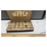 ASSORTED EARRINGS & BOX