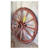 42" WOOD WAGON WHEEL